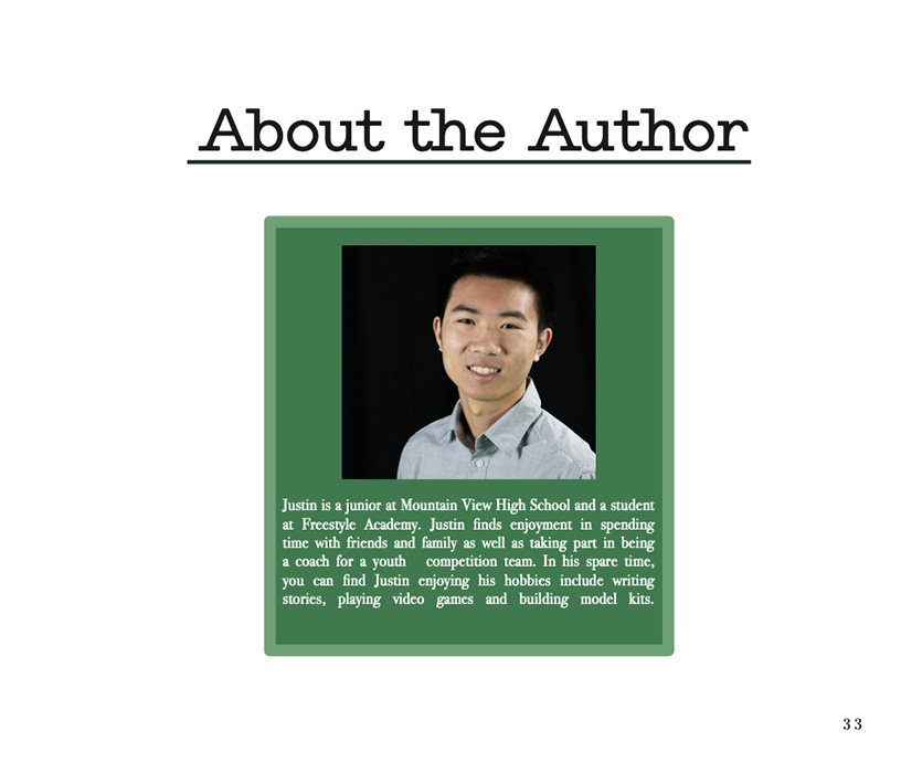 Book by Justin Hung